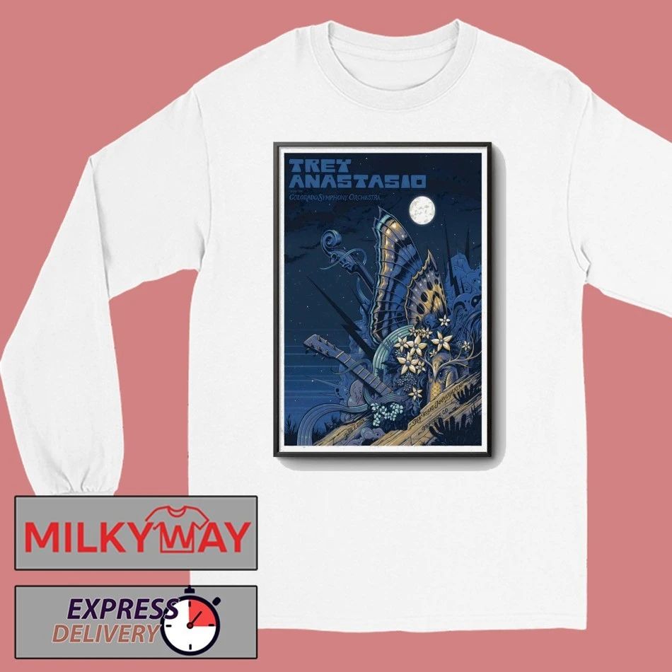 Trey Anastasio June 7 2026 Red Rocks Amphitheatre In Morrison CO Poster shirt