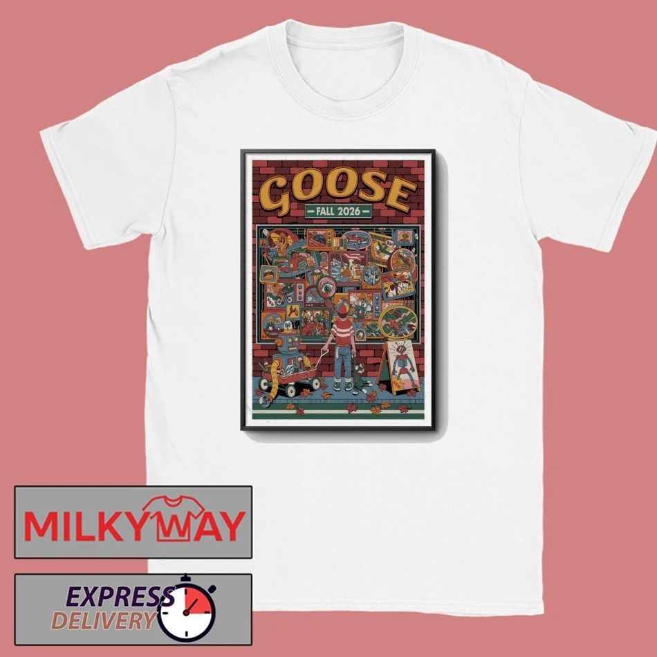 Goose Fall 2026 Tour Dates Poster shirt