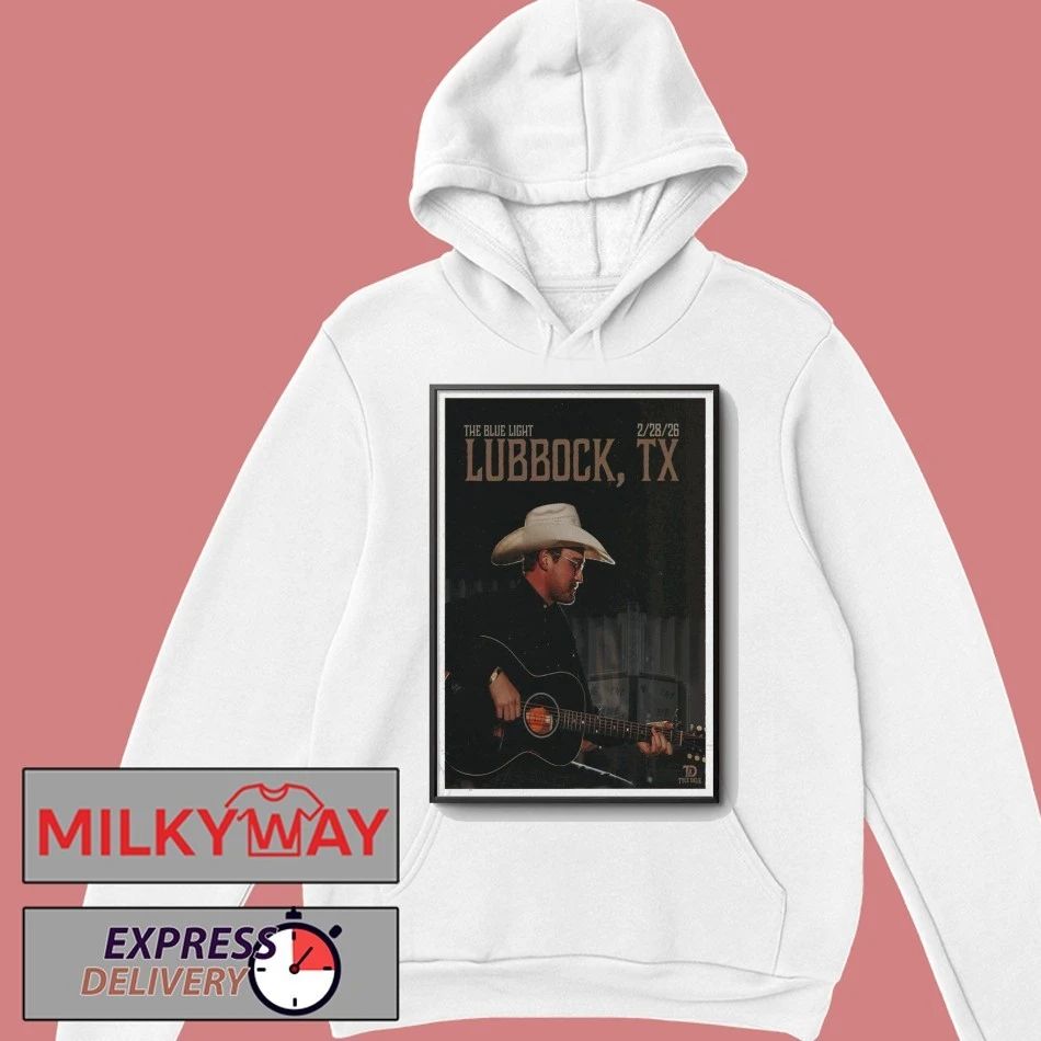 Tyce Delk Poster Feb 28 2026 Lubbock, TX shirt