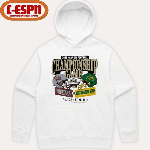 2026 Division III Football Championship Game 2 Teams Matchup Shirt