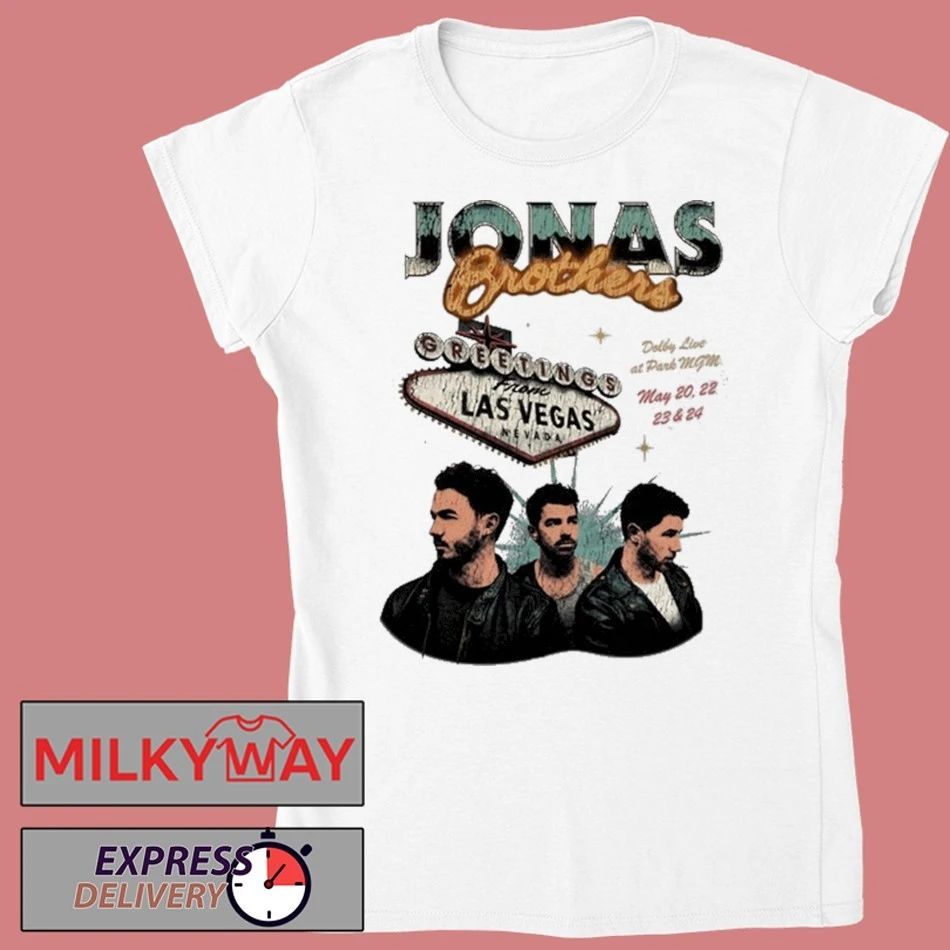 Jonas Brothers Greetings From Las Vegas On May 20-24 2026 shirt
