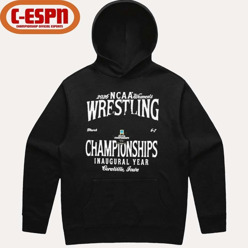 Inaugural Year 2026 NCAA Women’s Wrestling Championships T-Shirt
