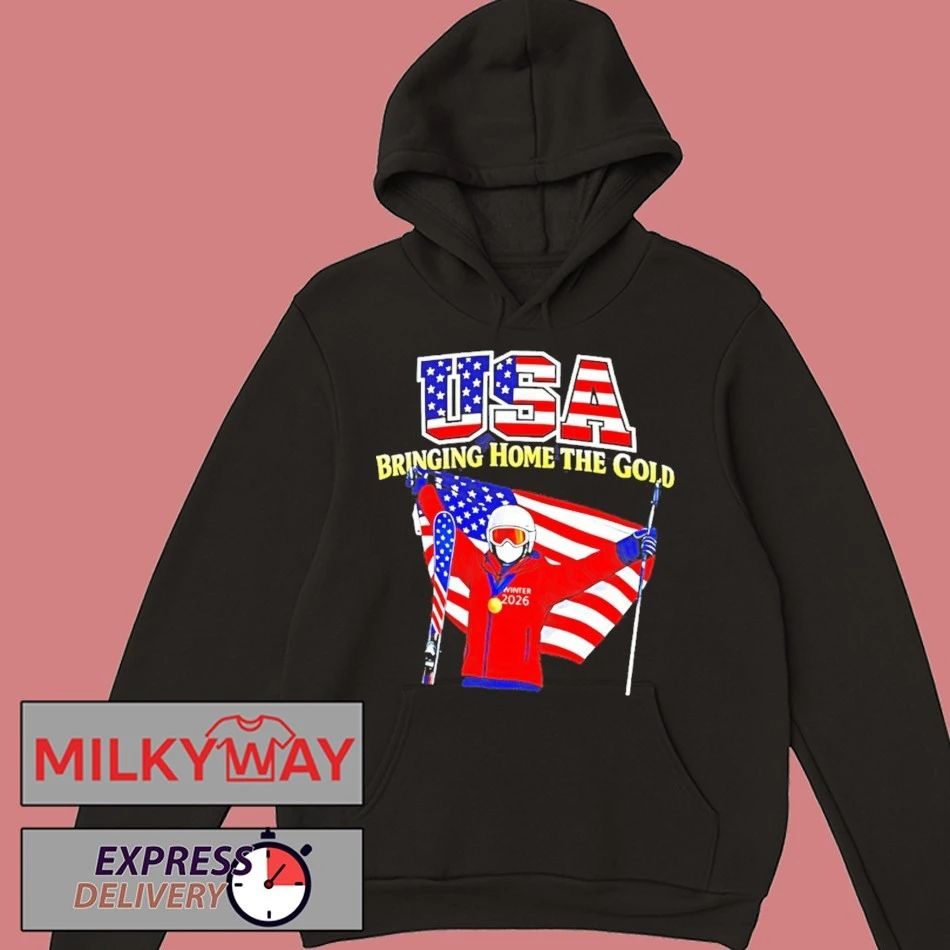 Usa Winter Bringing Home The Gold Shirt
