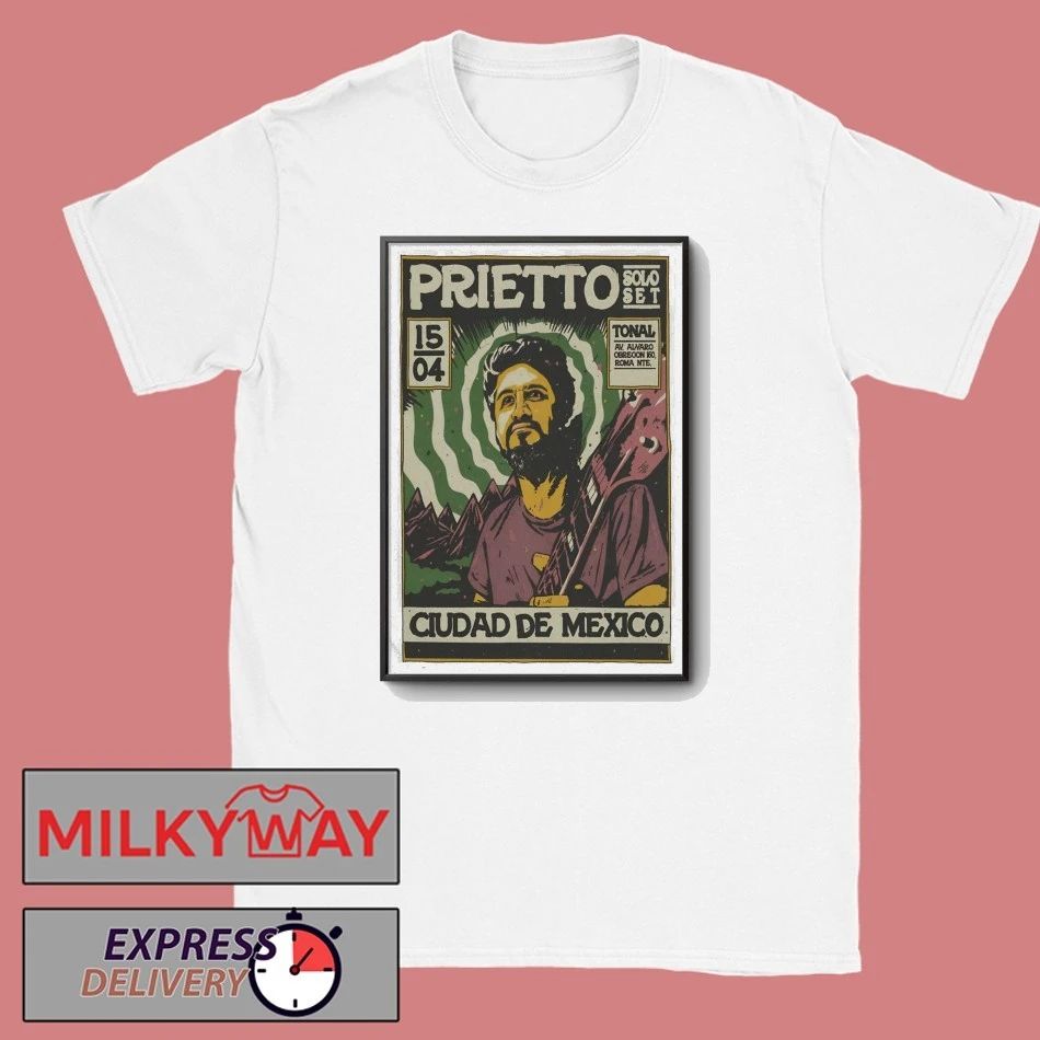 Maxi Prietto Tonal Mexico City Apr 15 2026 Poster shirt