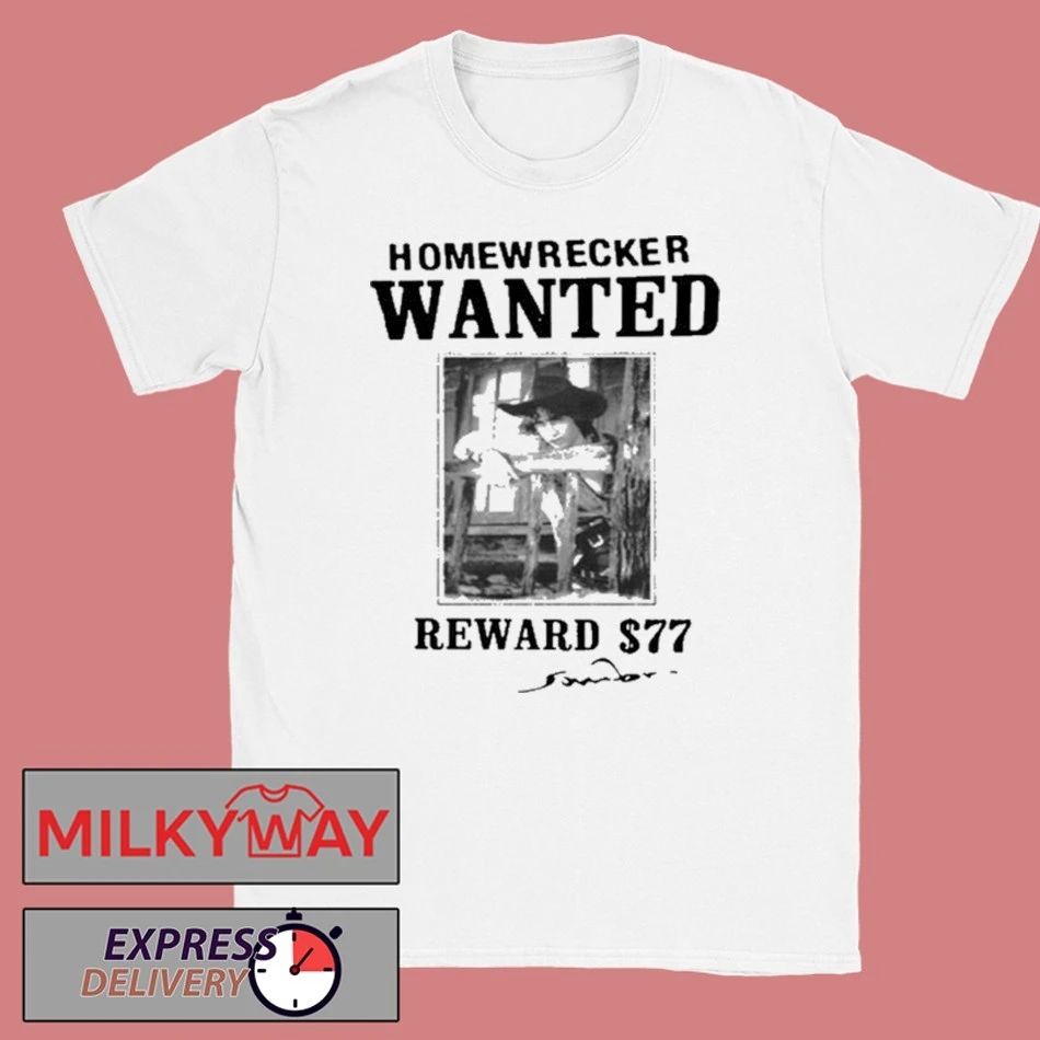 Sombr Wanted White Signed shirt