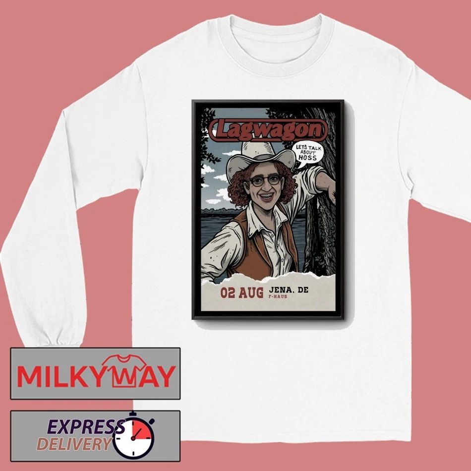 Lagwagon Jena DE Aug 2 2026 Poster shirt