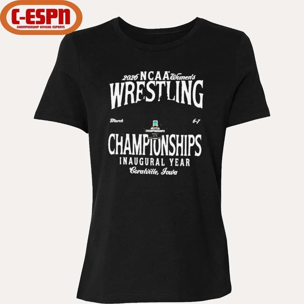 Inaugural Year 2026 NCAA Women’s Wrestling Championships T-Shirt