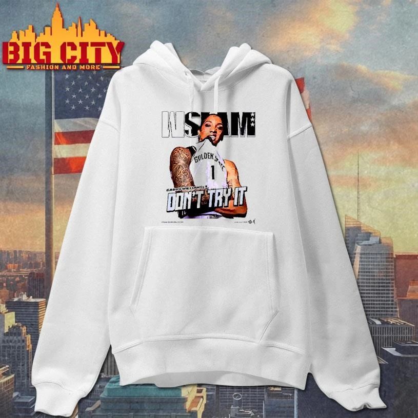 Gabby Williams Golden State WNBA WSLAM cover don’t try it jersey T Shirt