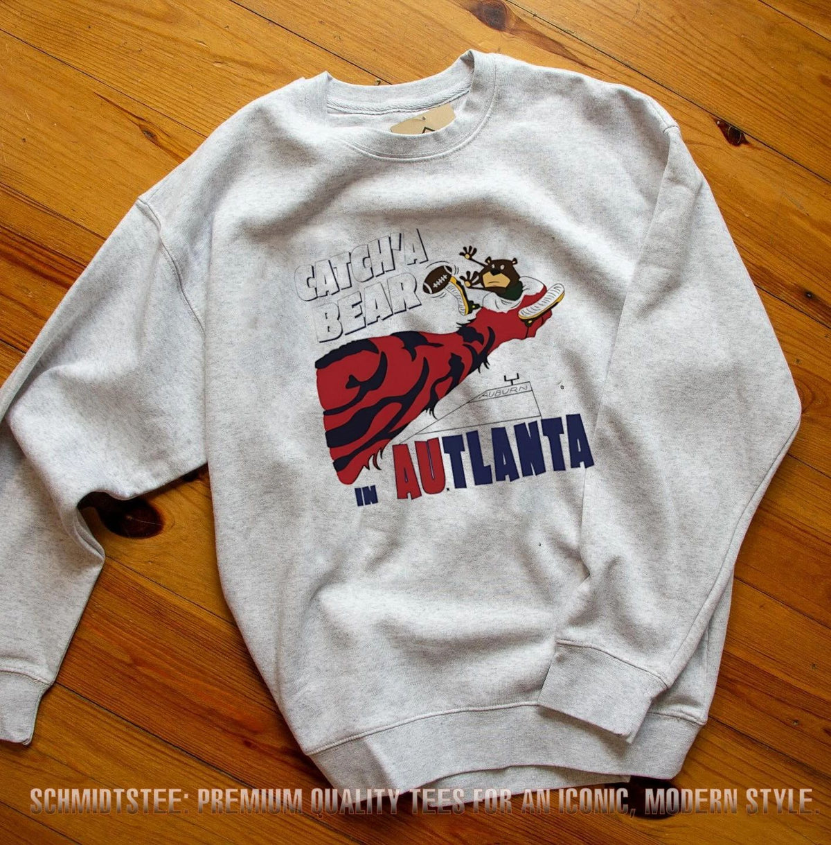 Auburn Tigers Catch’a Bear in Autlanta illustration shirt