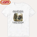 All Men Are Created Equal Only The Best Still Go Turkey Hunting In Their Seventies T-Shirt