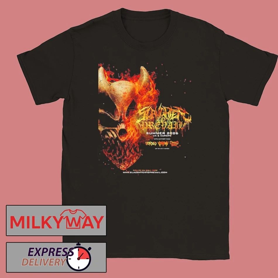 Slaughter To Prevail Summer 2026 UK And Europe Tour Schedule Tour Dates shirt
