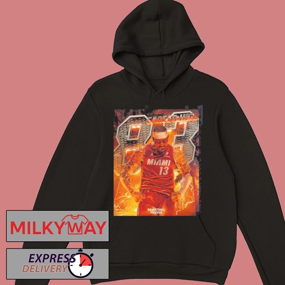 Bam Adebayo Miami Heat Goes Nuclear 83 Career High Second Most Points In NBA History T-Shirt