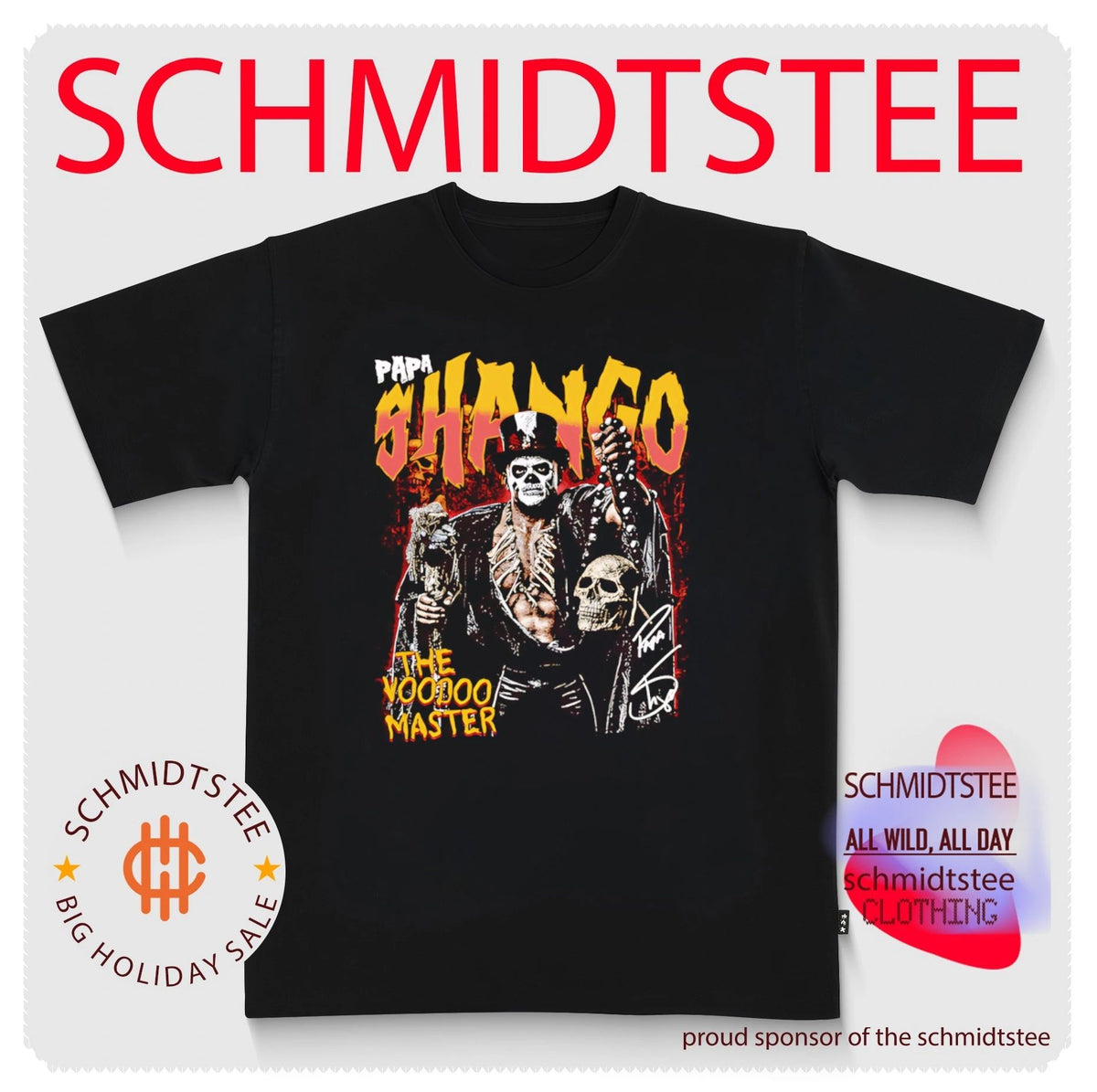 Papa Shango The Voodoo Master signature shirt