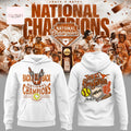Texas Longhorns 2026 Back to Back Softball National Champions Commemorative Pullover Hoodie