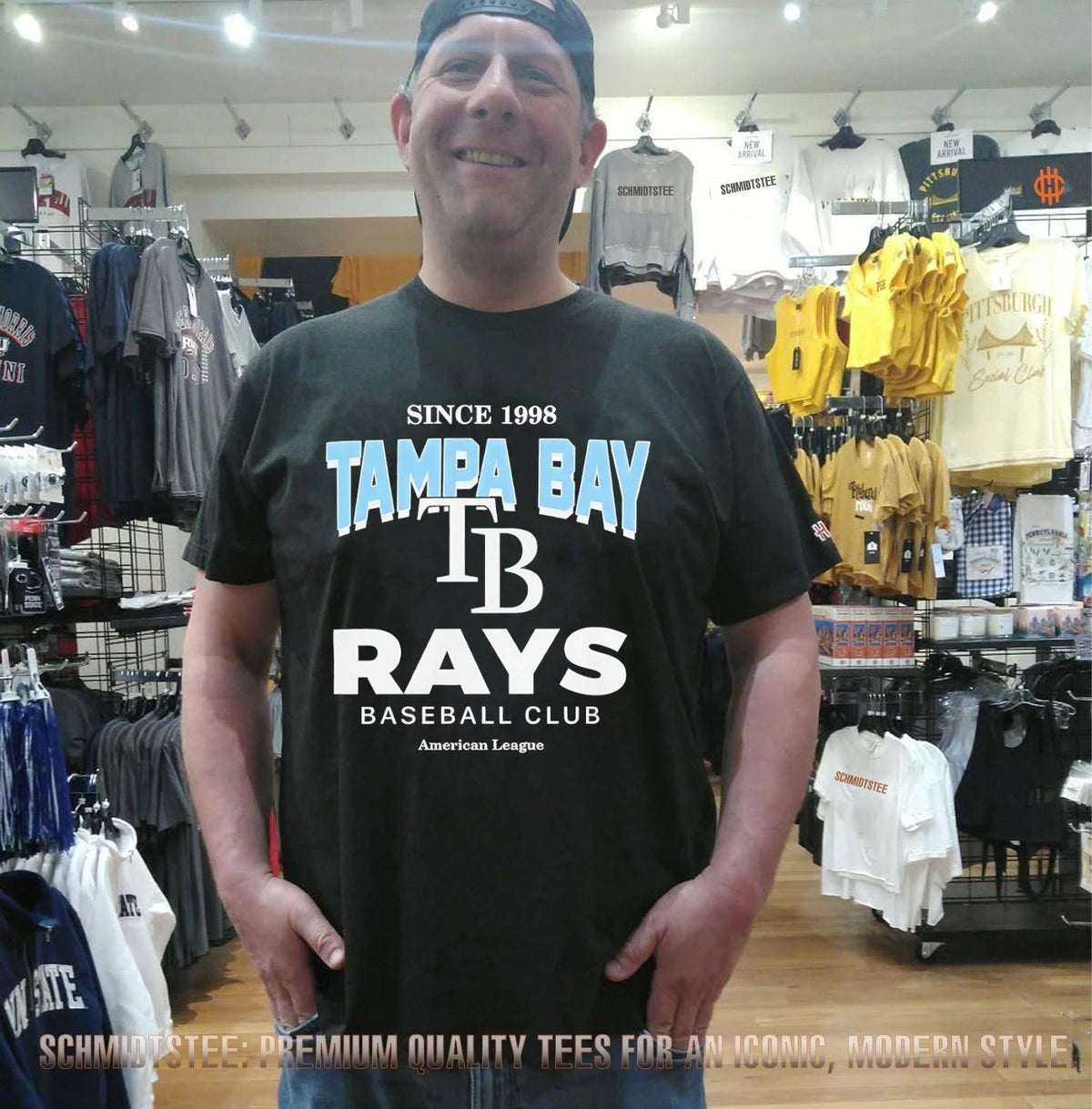 Since 1998 Tampa Bay Rays Baseball Club shirt