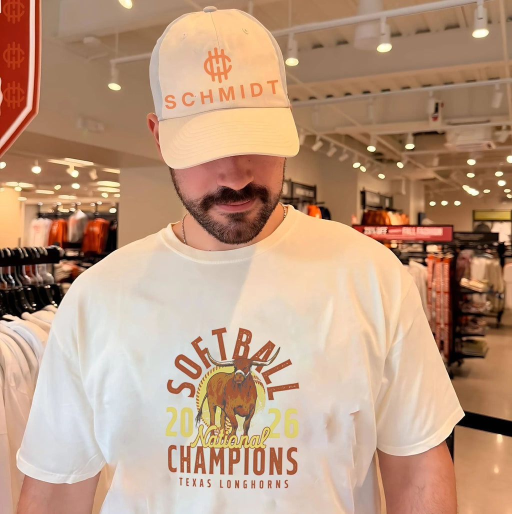 Texas Longhorns 2026 NCAA Softball Women’s College World Series Champions Mascot Overlay shirt