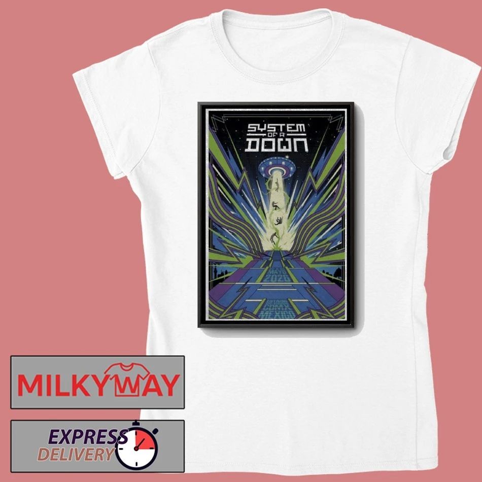 LIMITED System Of A Down Poster TOUR Mexico City May 27 & 28 2026 shirt