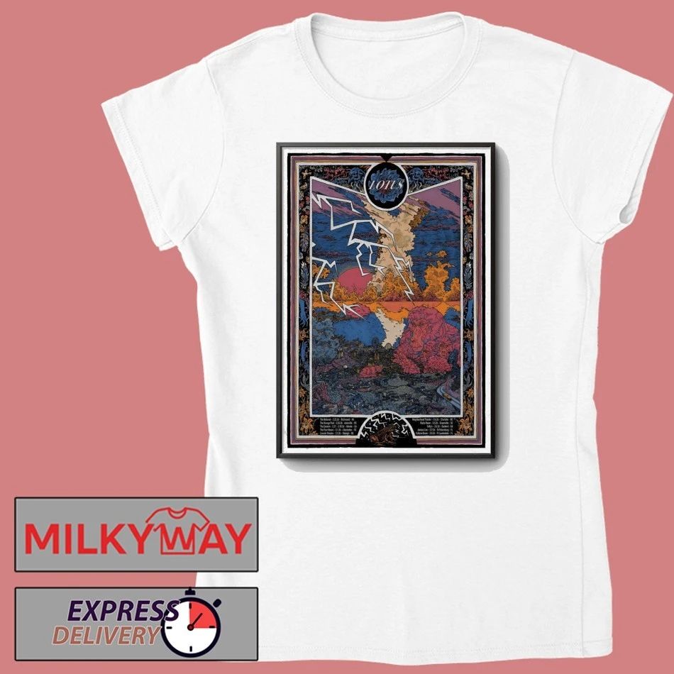 Lotus Rise Of The Anglerfish 2026 Tour Poster shirt