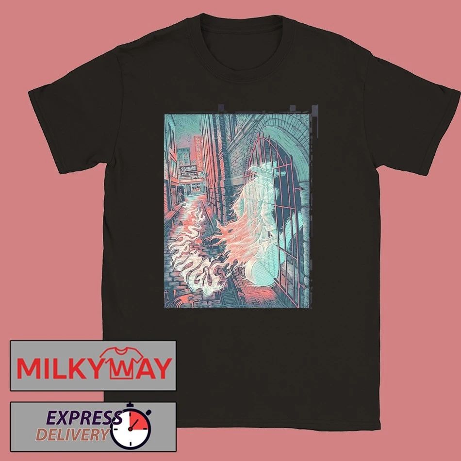 Billy Strings Nashville Tennessee 2026 Ryman Auditorium Gig Poster On February 22 2026 The Man With Guitar Ghost Art T-Shirt
