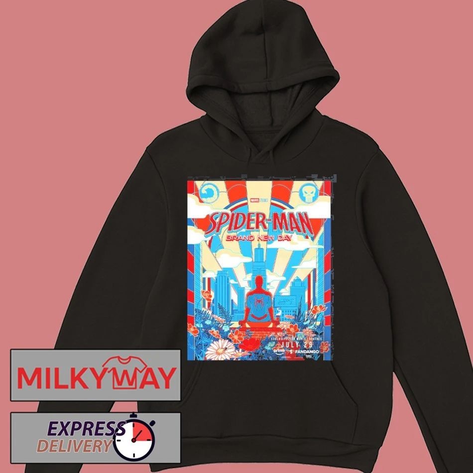 Spider-Man Brand New Day Prime Early Screening Poster T-Shirt