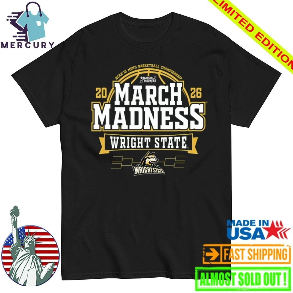 Wright State Raiders 2026 Men’s Basketball March Madness Shirt