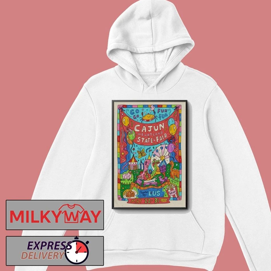 Cajun Heartland State Fair 2026 Poster shirt