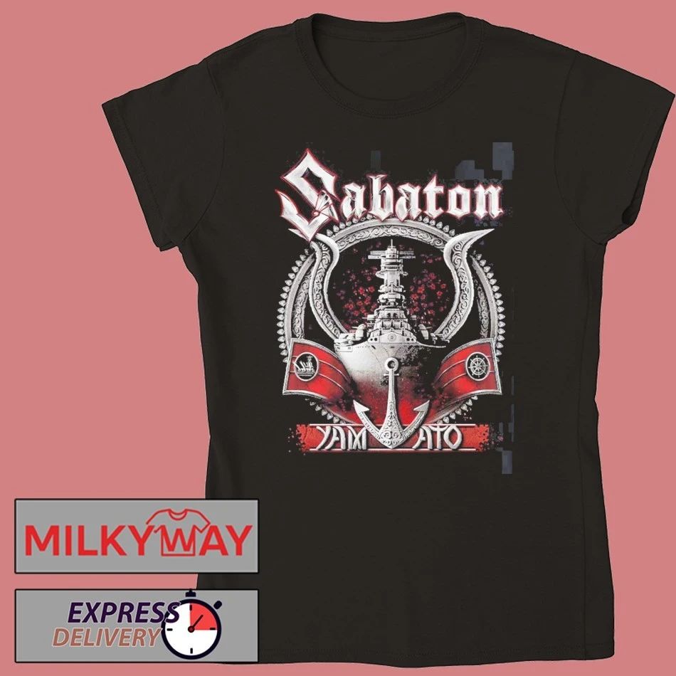 Sabaton Yamato Single Merch Official Art Two Sided T-Shirt