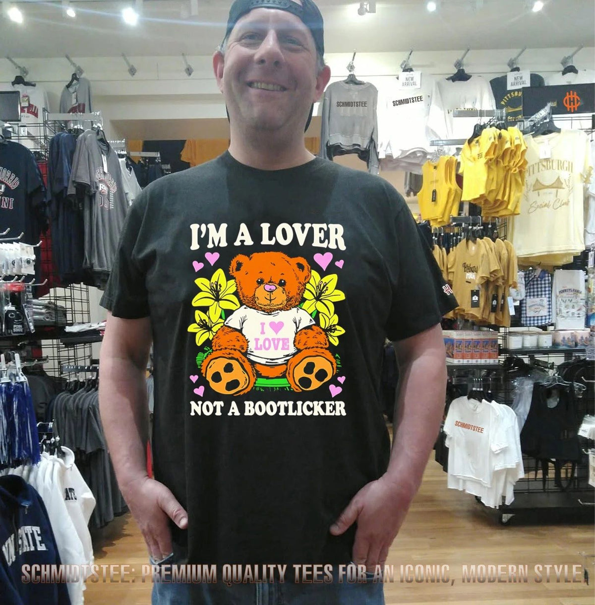 I’m a lover not a bootlicker Bear shirt