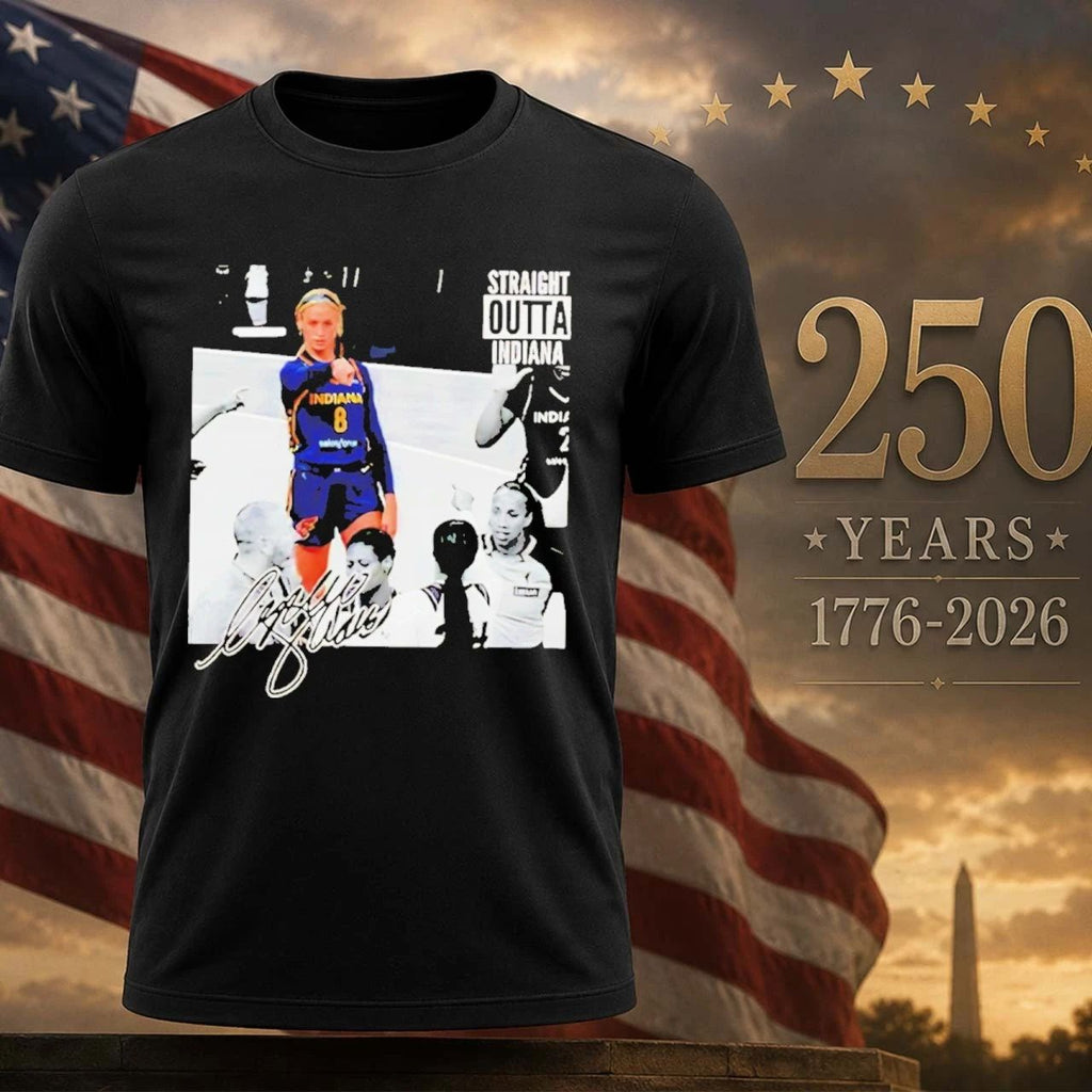 Sophie Cunningham Straight Outta Indiana Basketball Shirt