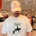 Hoosier Honeys saddle tramp Indiana state map outline graphic shirt