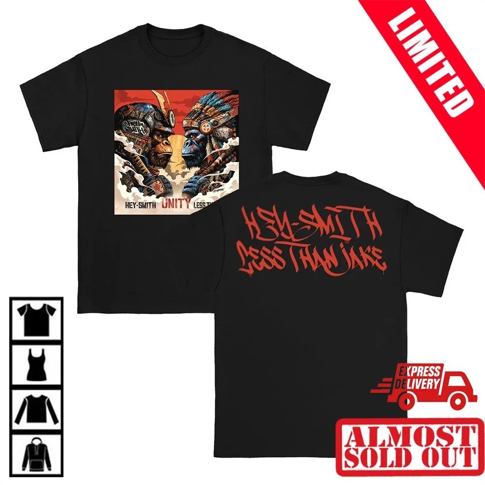 Hey-Smith x Less Than Jake Split Ep Unity Shirt