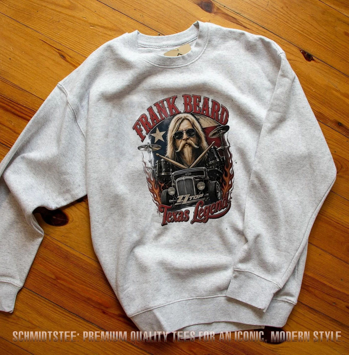 Frank Beard Texas Legend retro shirt