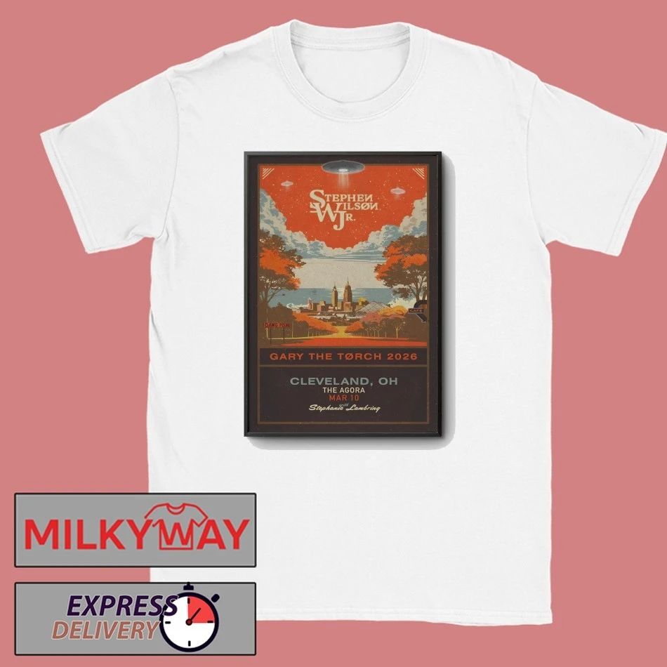 Stephen Wilson JR. 3 10 2026 Cleveland OH Poster shirt