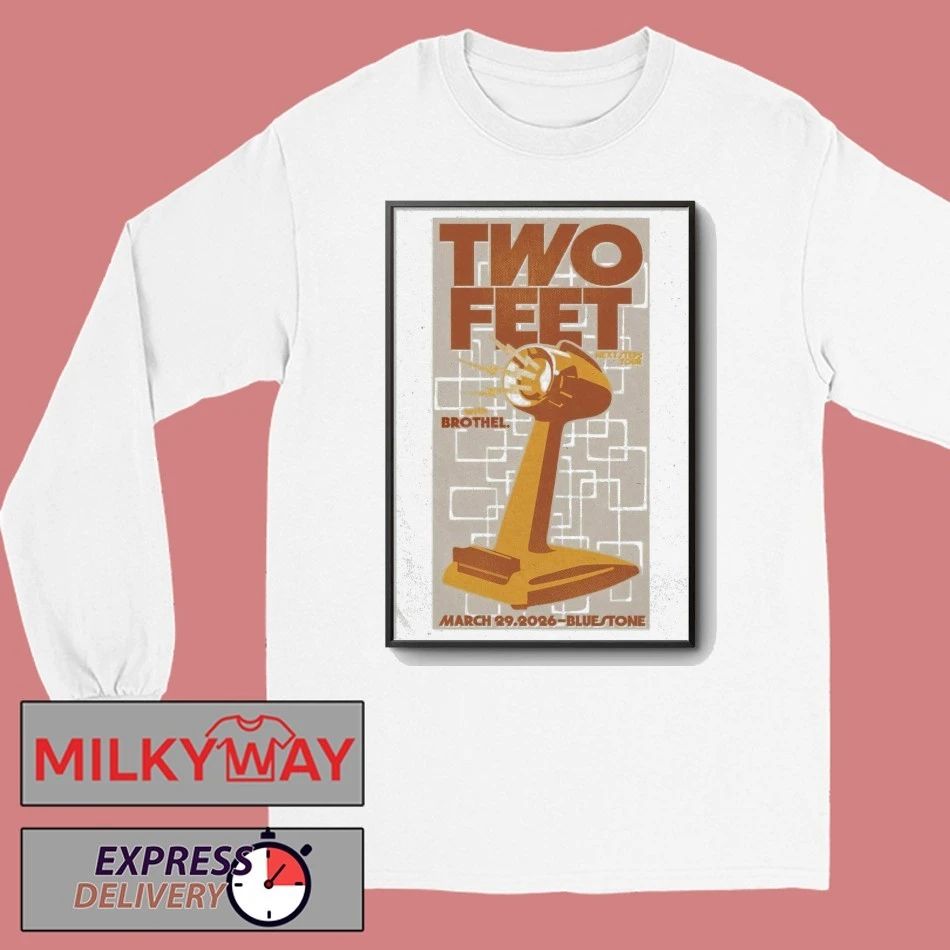 Two Feet Columbus The Bluestone, 29 Mar 2026 Poster shirt