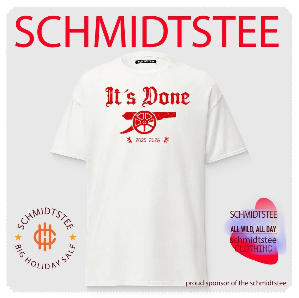 Arsenal It’s Done Champions 2025-2026 Classic shirt