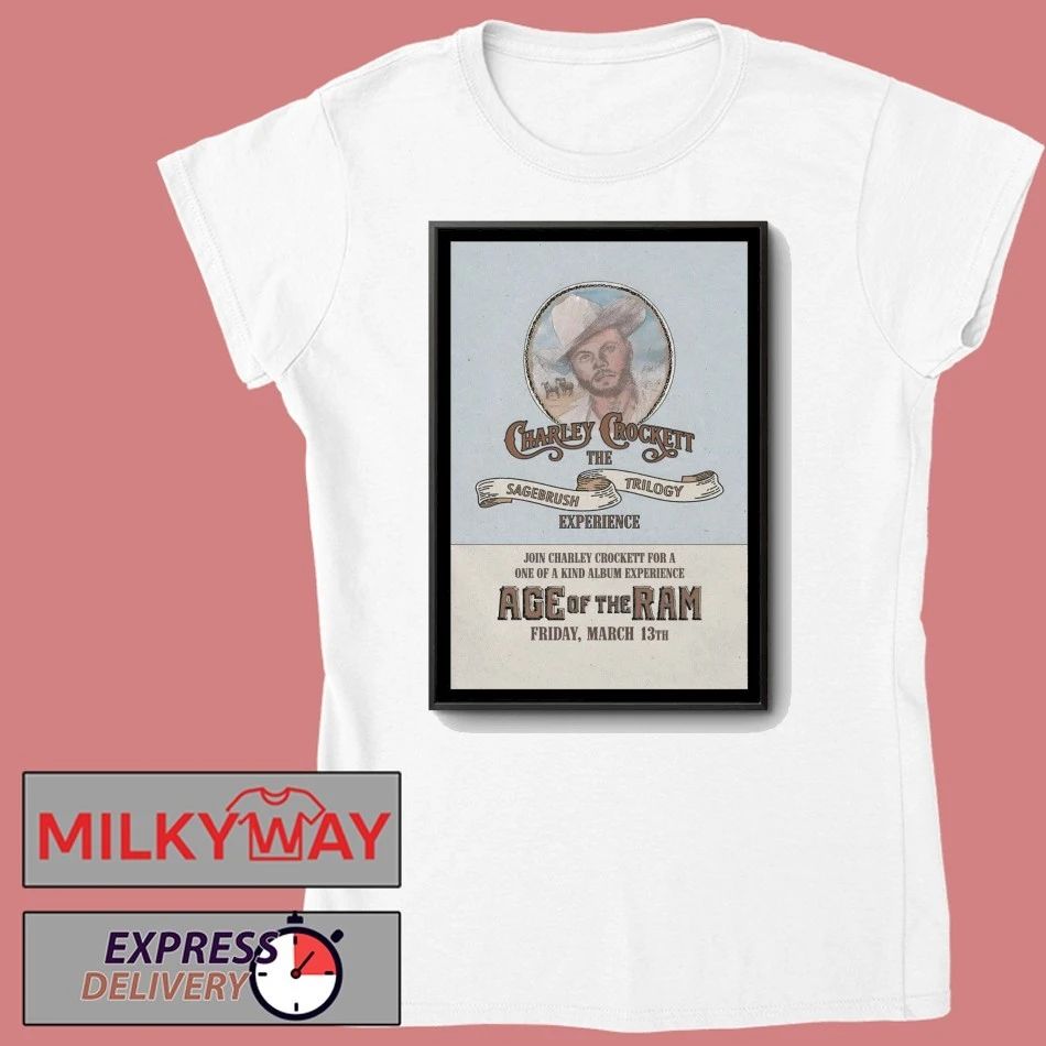 Charley Crockett Tour San Benito TX On Mar 13 2026 Poster shirt