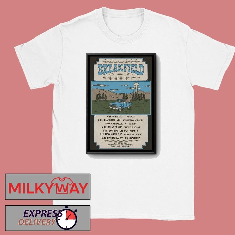 Breakfield Poster Spring Tour 2026 shirt