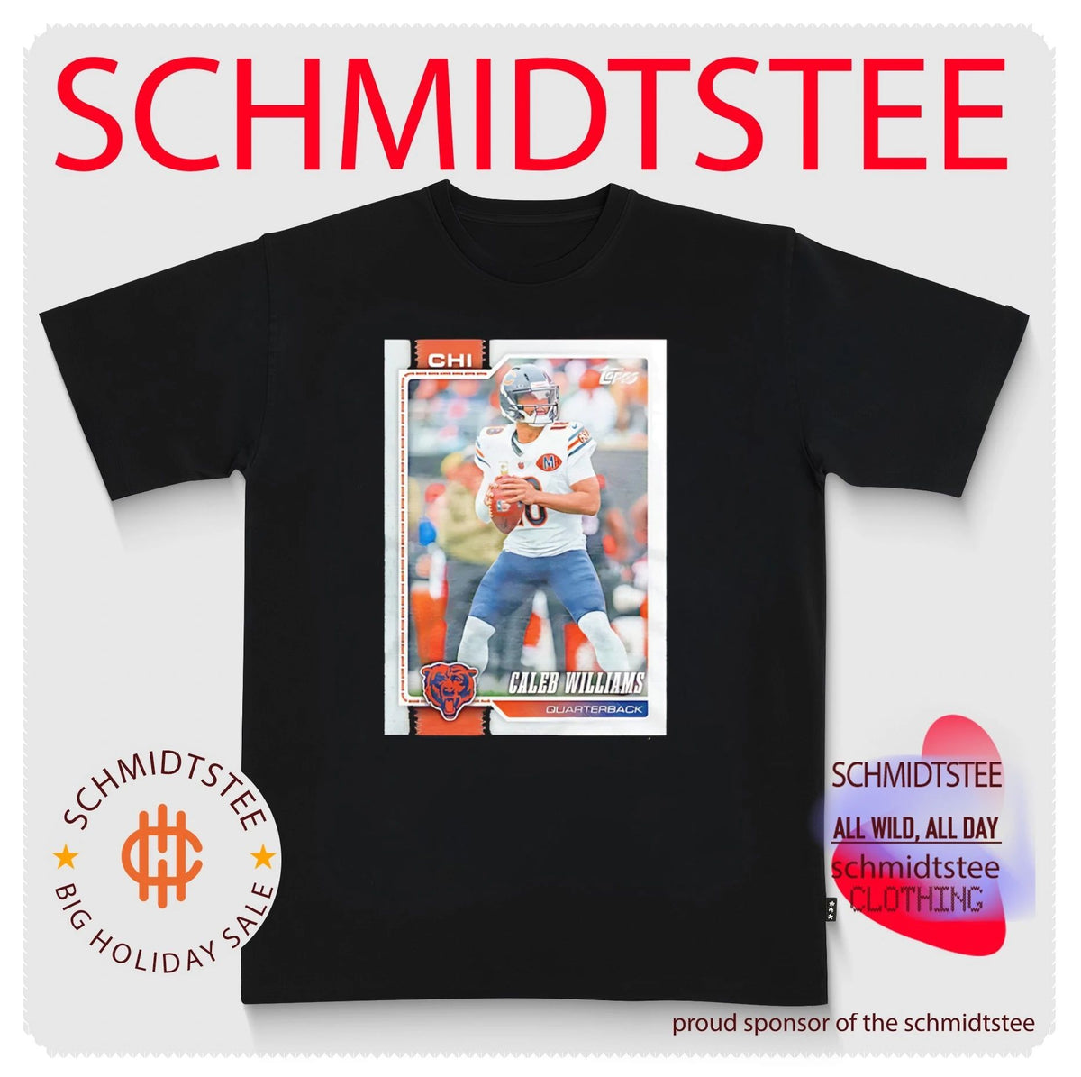 Caleb Williams Bears 2026 Topps Football superstar shirt