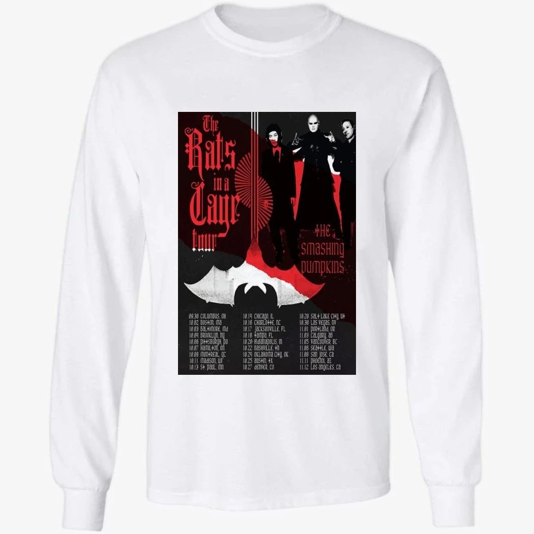 The Smashing Pumpkins Tour Oct Nov 2026 Poster Shirt