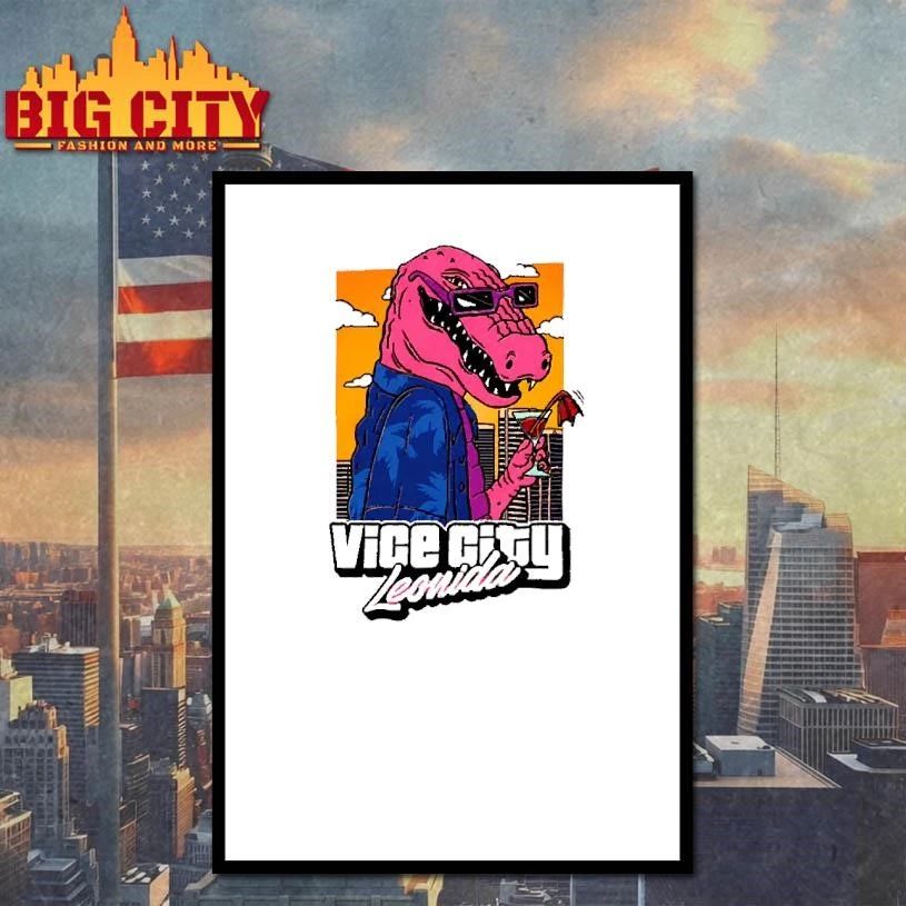 Grand Theft Auto VI GTA 6 Jason Vice City Leonida Alligator Shirt
