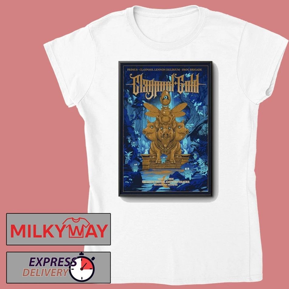 Primus May 31 2026, Rochester Hills MI Poster shirt