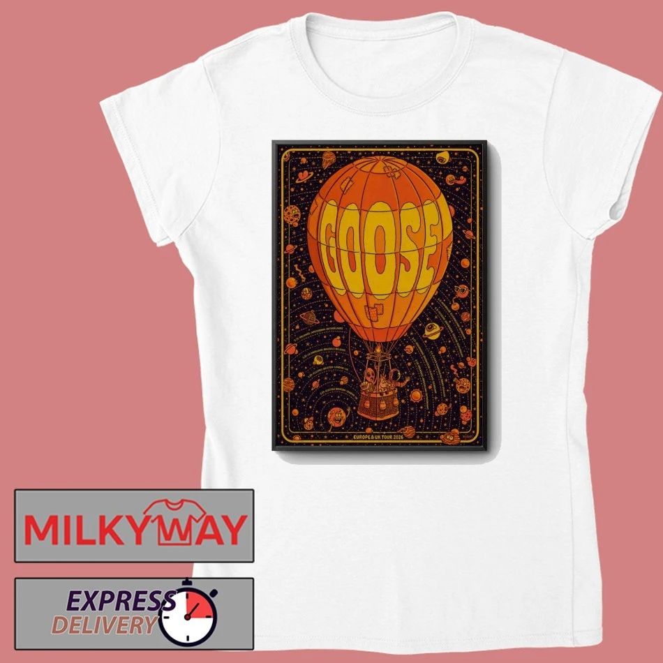 Goose EU UK Tour 2026 Poster shirt