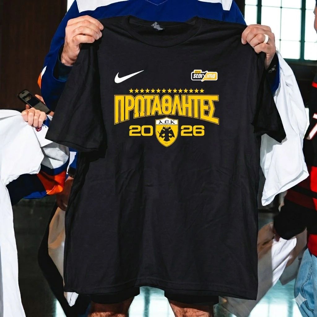 AEK Athens F.C. 2026 Champions Shirt