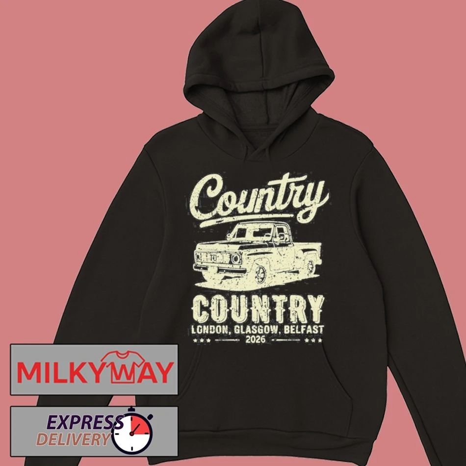 Country To Country London Glasgow, Belfast shirt