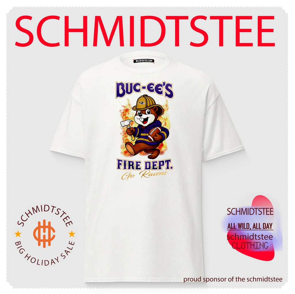 Baltimore Ravens Buc-Ee’s Fire Dept go Bears Firefighter Strong shirt