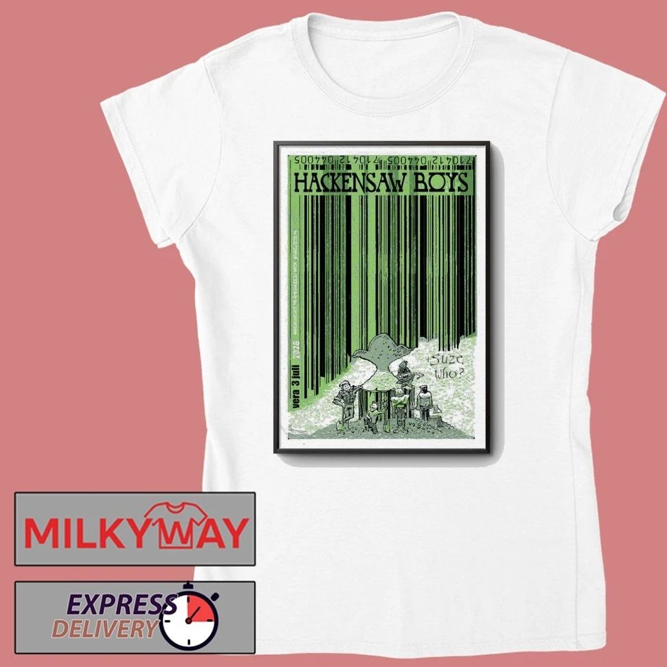 Hackensaw Boys Jul 3 2026 Vera Groningen NL Poster shirt