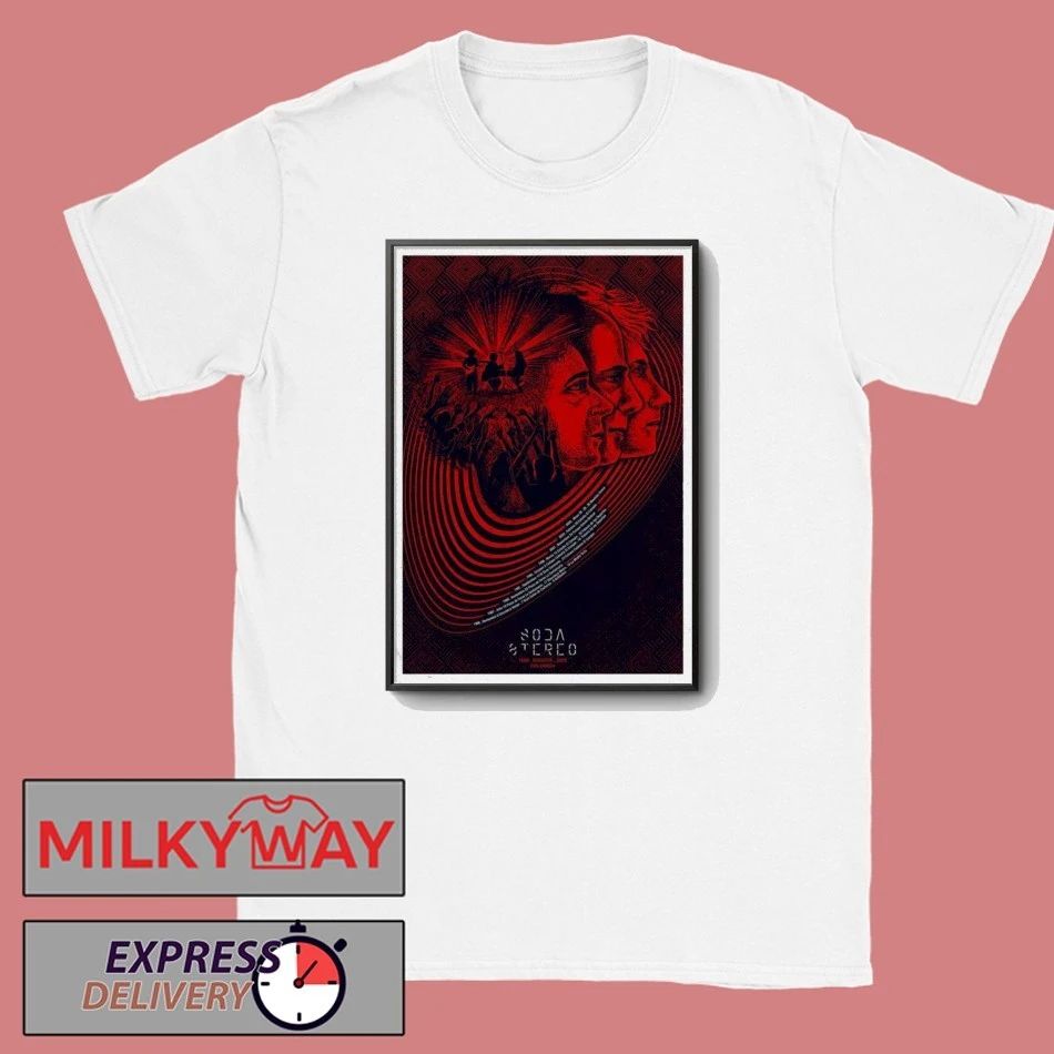 LIMITED 2026 TOUR Soda Stereo Bogotá, Colombia Poster shirt