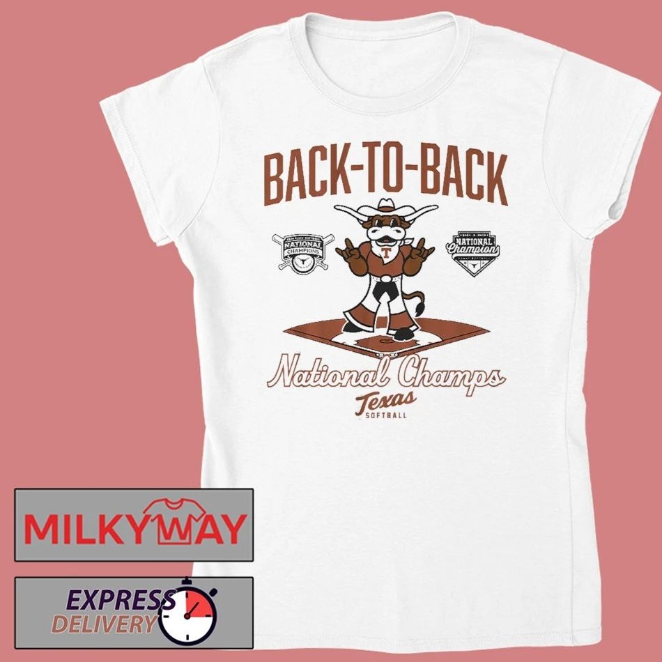 Texas Longhorns Mascot Back-to-Back NCAA National Champions 2026 Shirt