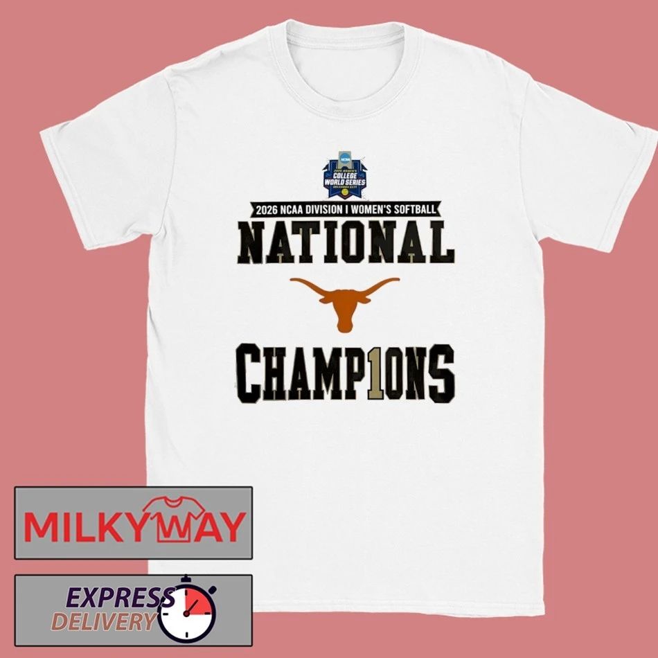 Texas Longhorns June 2026 NCAA Softball Women’s College World Series Shirt
