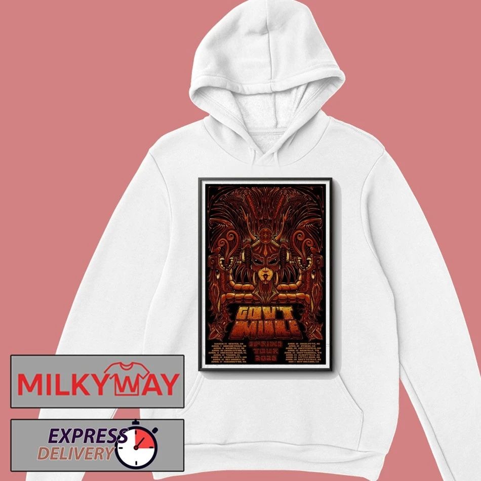 Poster Gov’t Mule Tour 2026 Spring shirt